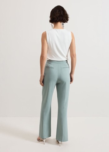 Phase Eight Bowen Eau De Nil Trousers Blue Canada | CUIMFG-983